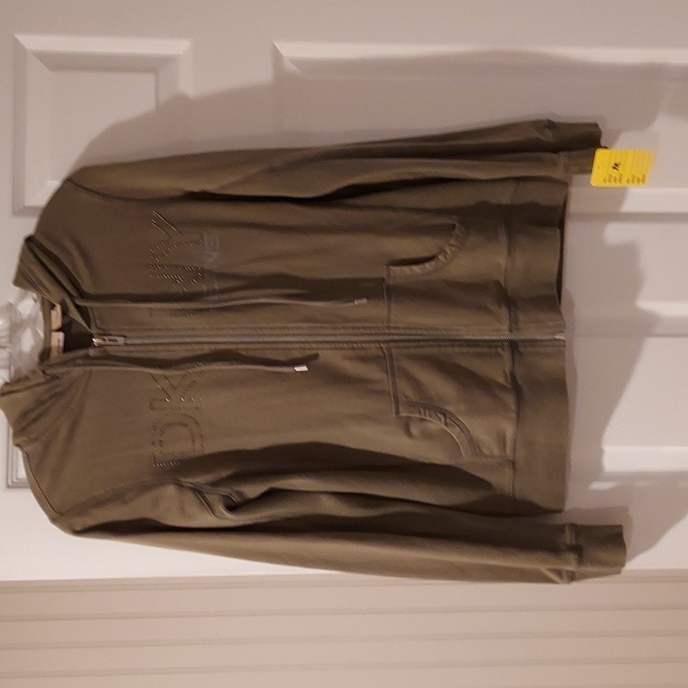 Women's DKNY Jeans Zip Up Hoodie Jacket Size M